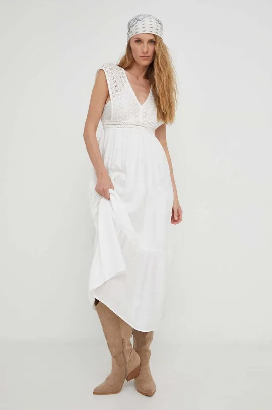 λευκό Φόρεμα Answear Lab X limited collection BE SHERO Γυναικεία