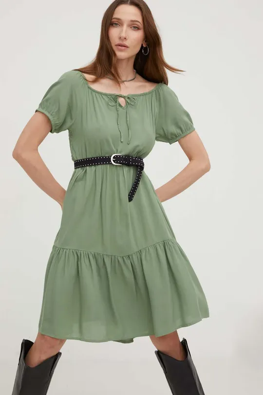 zielony Answear Lab sukienka