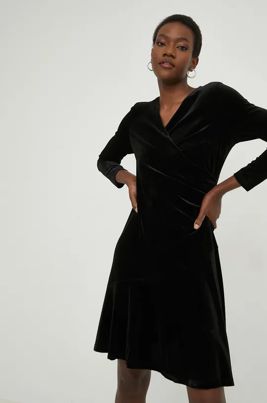fekete Answear Lab ruha Női