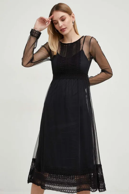 Φόρεμα Answear Lab μαύρο