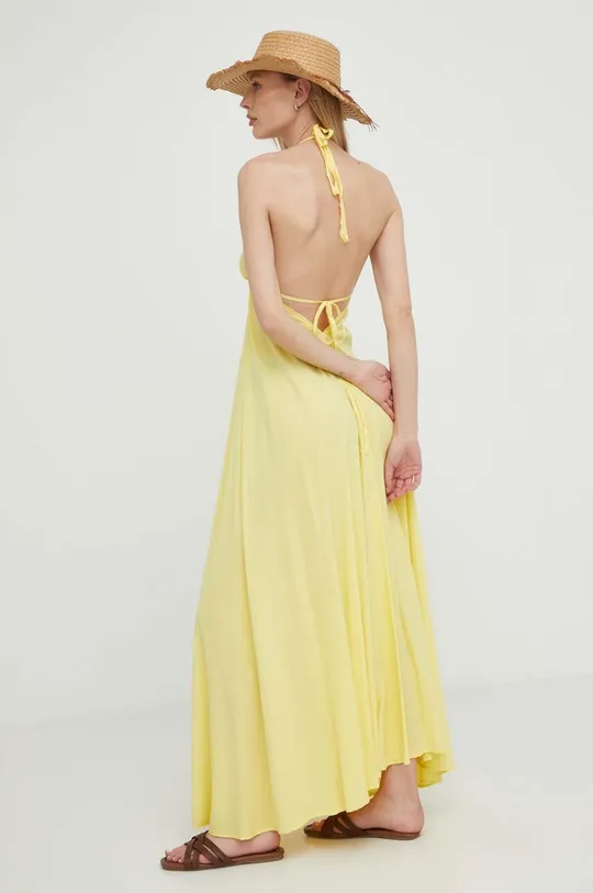 κίτρινο Φόρεμα Answear Lab Γυναικεία