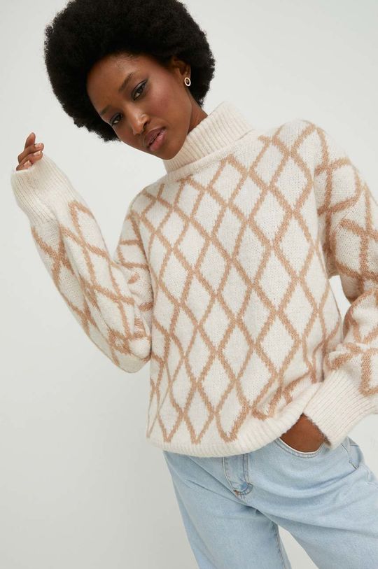 bej Answear Lab pulover de lana De femei