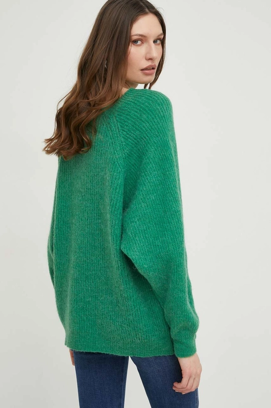 Answear Lab sweter z wełną 40 % Akryl, 35 % Len, 15 % Alpaka, 10 % Wełna