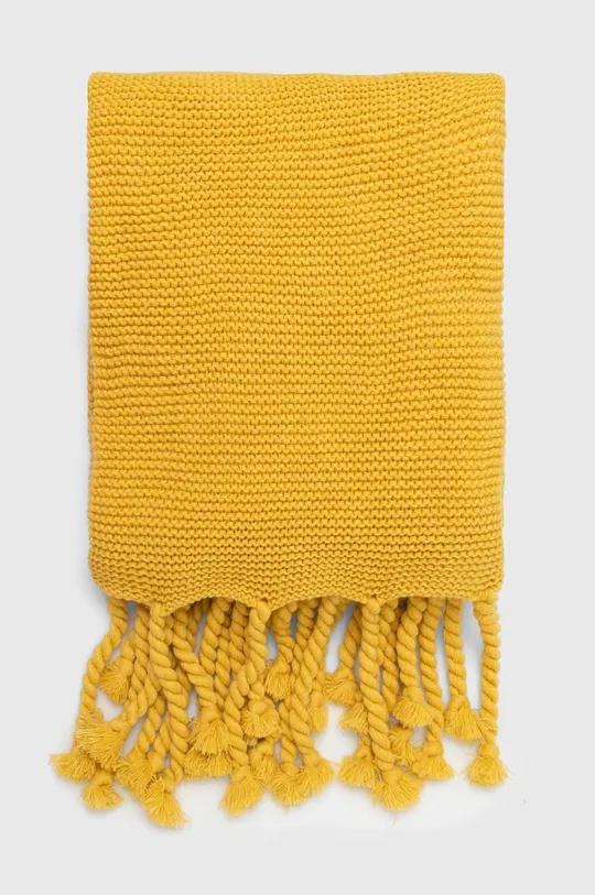 Κουβέρτα Answear Lab κίτρινο