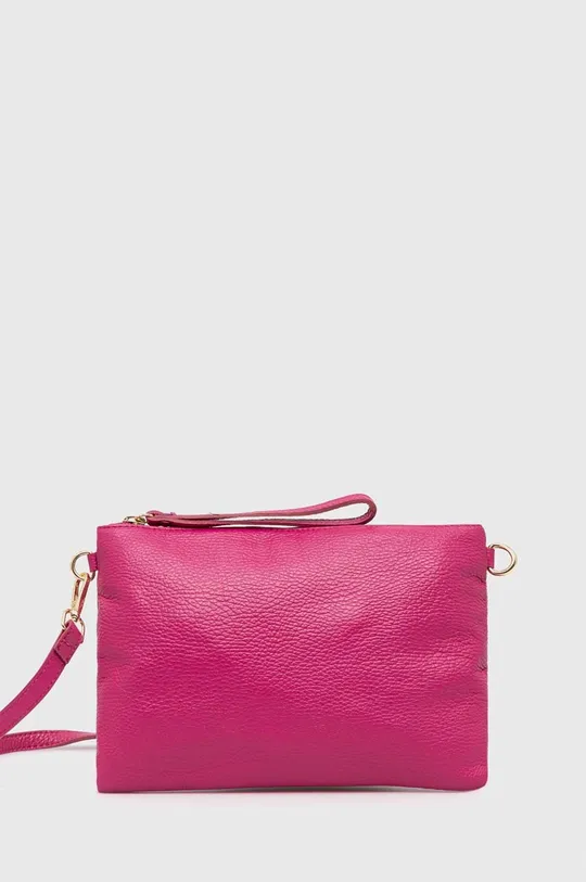 ροζ δερμάτινη τσάντα Answear Lab Γυναικεία