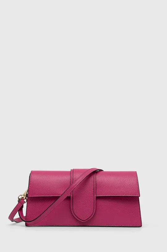 ροζ Δερμάτινη τσάντα Answear Lab  X limited collection SISTERHOOD Γυναικεία