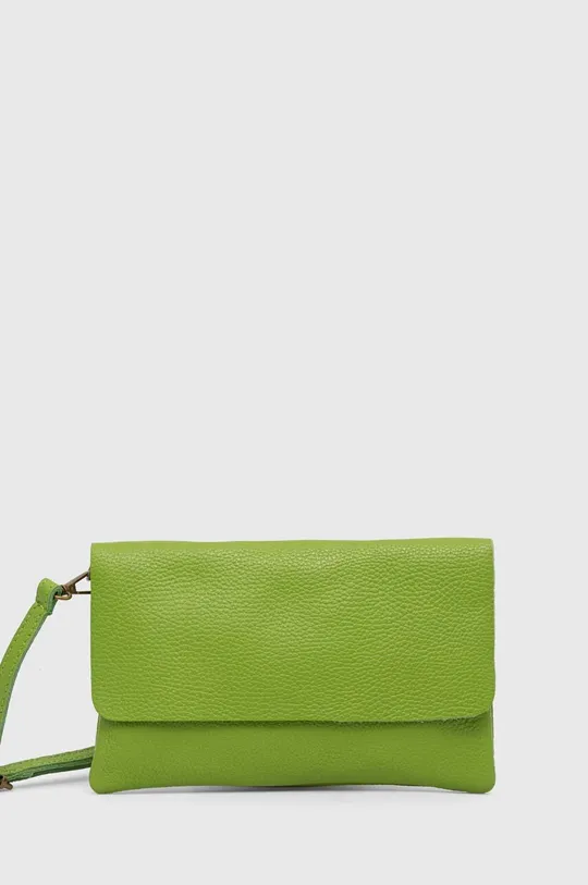 πράσινο Δερμάτινη τσάντα ώμου Answear Lab Γυναικεία