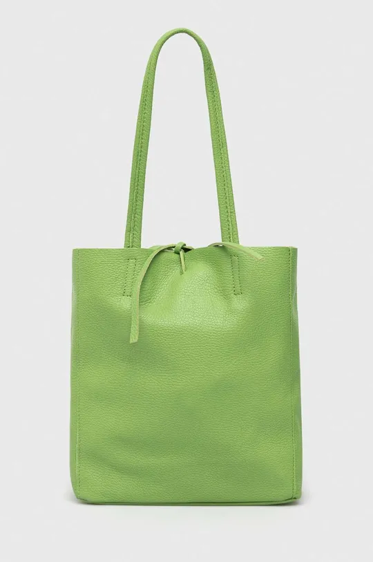 zelena Kožna torba Answear Lab Ženski