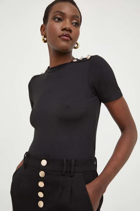 μαύρο Μπλουζάκι Answear Lab Γυναικεία