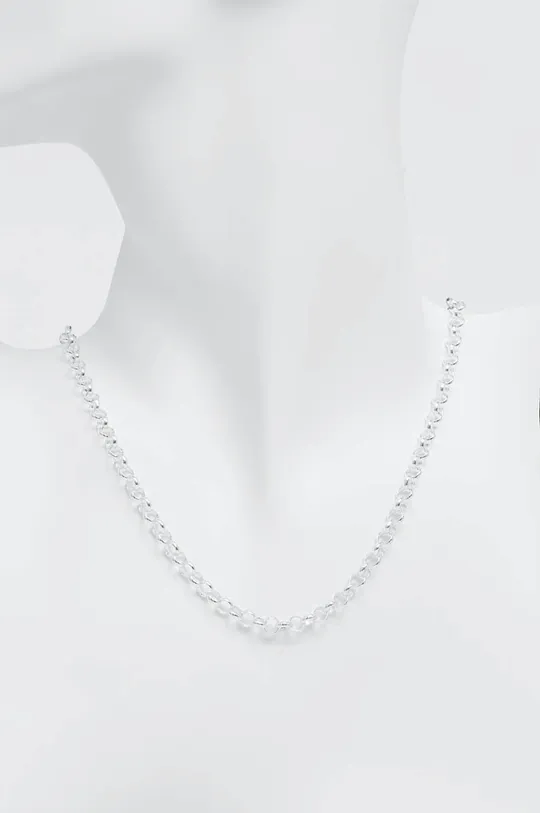srebrna Srebrna ogrlica Answear Lab