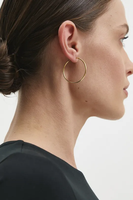 χρυσαφί Ασημένια σκουλαρίκια Answear Lab Γυναικεία