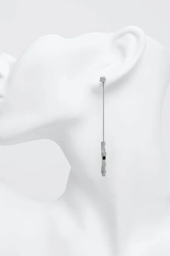 ezüst Answear Lab fülbevaló