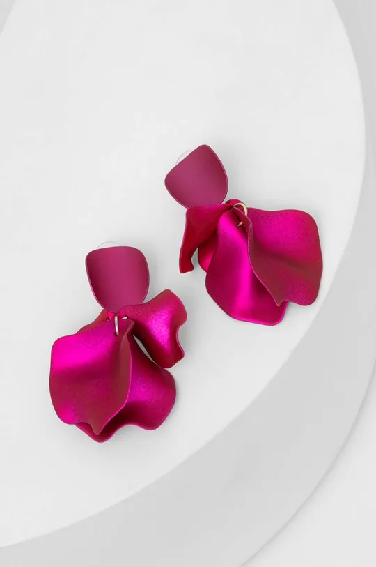 Σκουλαρίκια Answear Lab ροζ