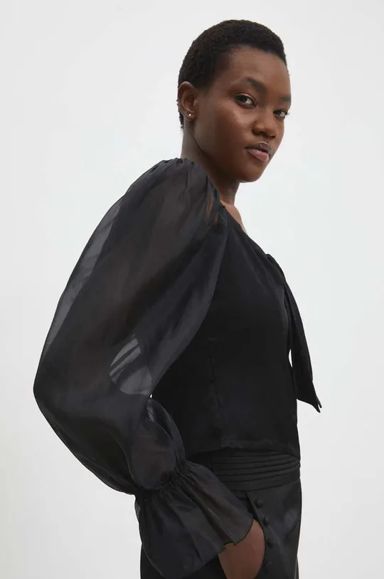 чорний Блузка Answear Lab Жіночий