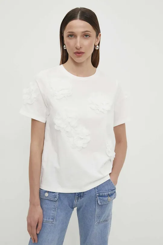 bianco Answear Lab t-shirt in cotone