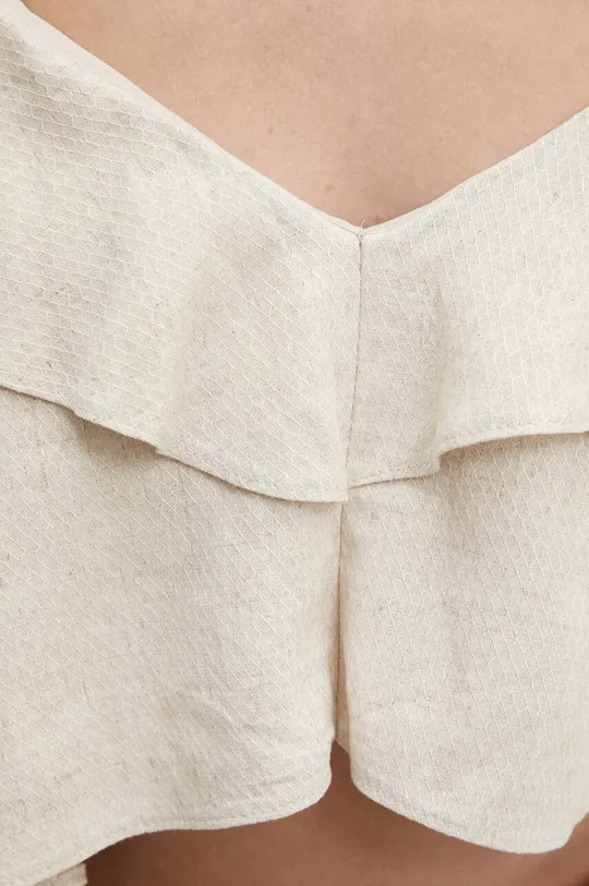 Блузка со льном Answear Lab