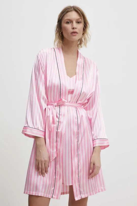 rózsaszín Answear Lab pizsama együttes Női