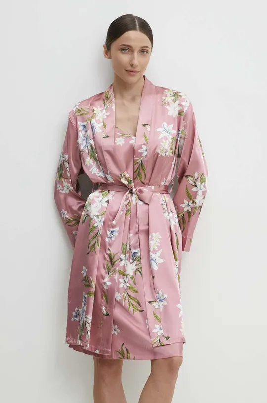 różowy Answear Lab komplet piżamowy Damski