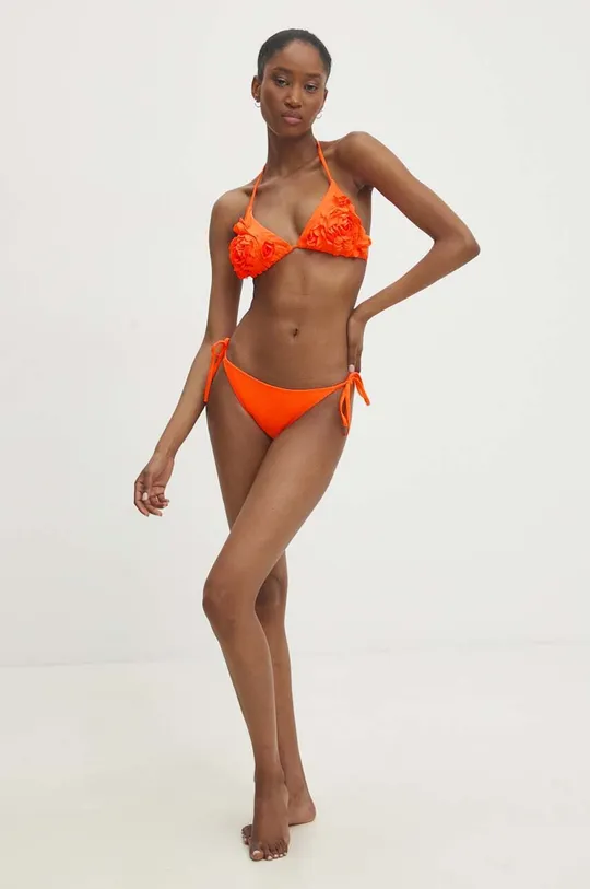 Answear Lab bikini felső narancssárga