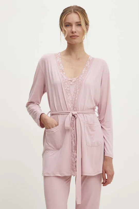 różowy Answear Lab piżama
