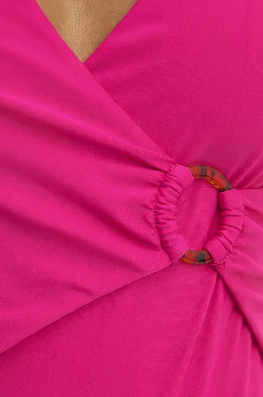 różowy Answear Lab jednoczęściowy strój kąpielowy