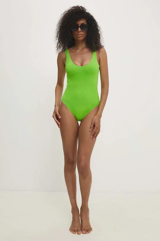 zielony Answear Lab jednoczęściowy strój kąpielowy Damski