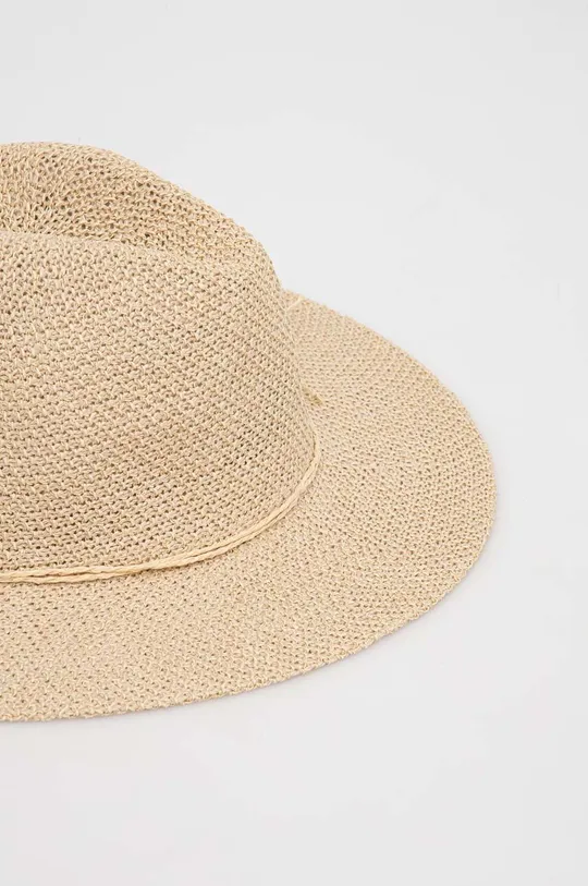 Καπέλο Answear Lab 100% Θαλασσινό γρασίδι
