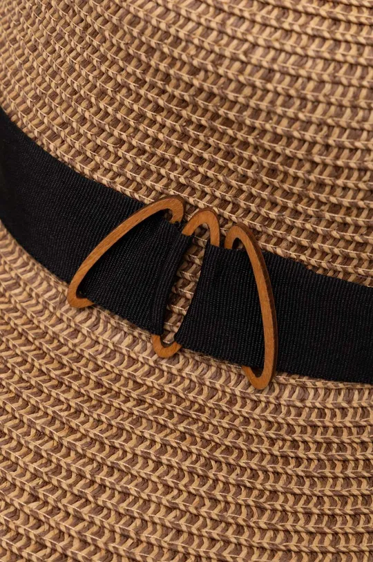Καπέλο Answear Lab 100% Θαλασσινό γρασίδι