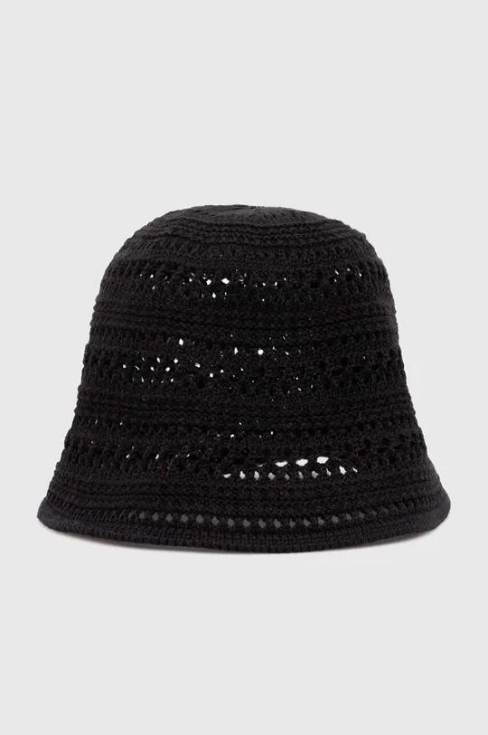 Шляпа из хлопка Answear Lab хлопок чёрный 4225.cdb