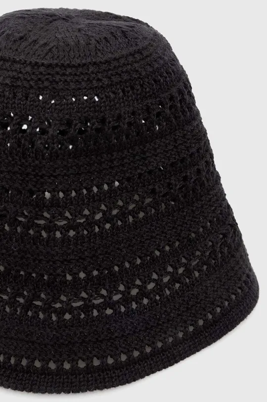 Бавовняний капелюх Answear Lab 4225.cdb чорний WW24