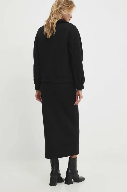 Комплект - блузка и юбка Answear Lab чёрный