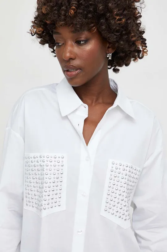 biela Bavlnená košeľa Answear Lab