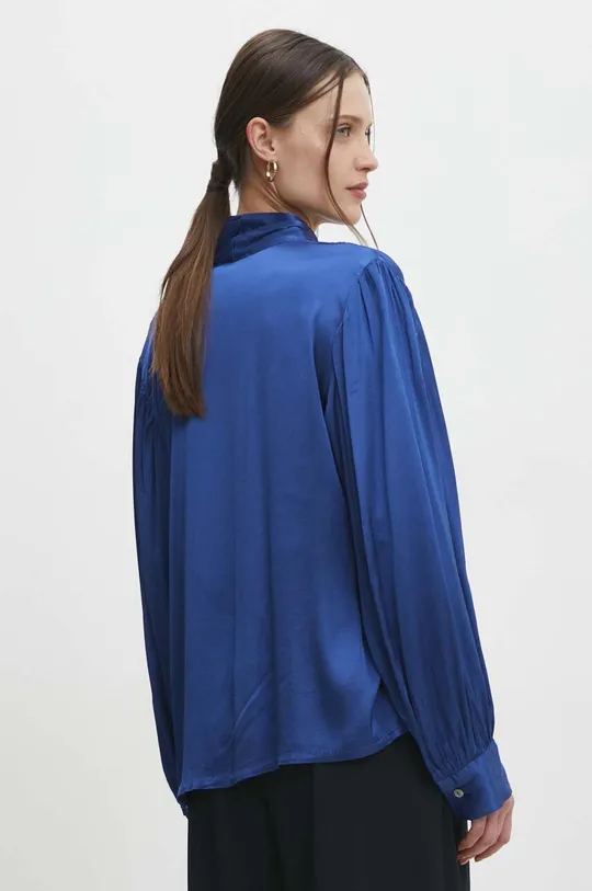 Bluza s svilo Answear Lab 77 % Viskoza, 20 % Svila, 3 % Elastan