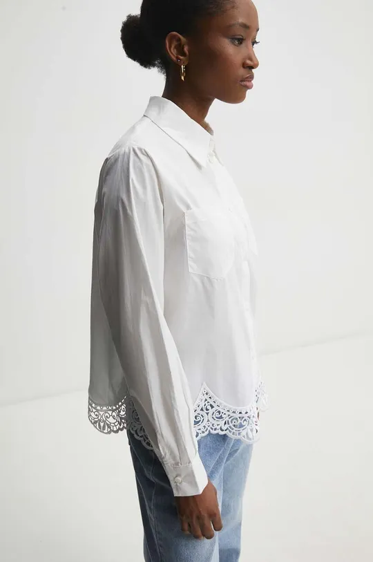 bianco Answear Lab camicia in cotone Donna