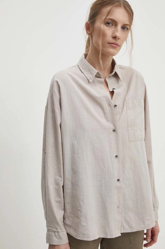 beige Answear Lab camicia in cotone