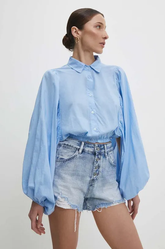 Answear Lab camicia in cotone blu