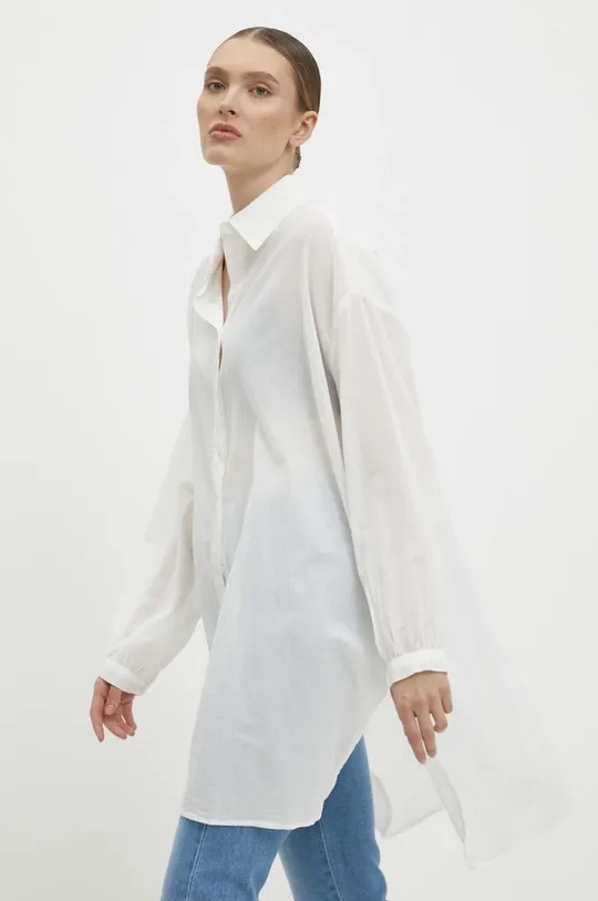 Answear Lab camicia in cotone bianco