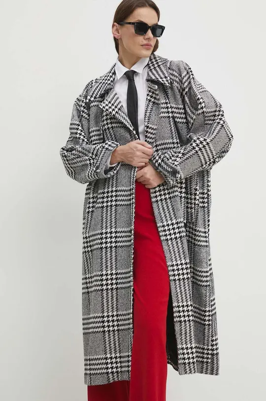 серый Пальто с примесью шерсти Answear Lab