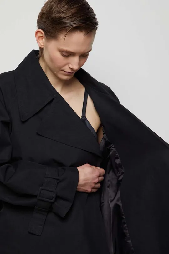 Βαμβακερό παλτό Answear Lab Γυναικεία