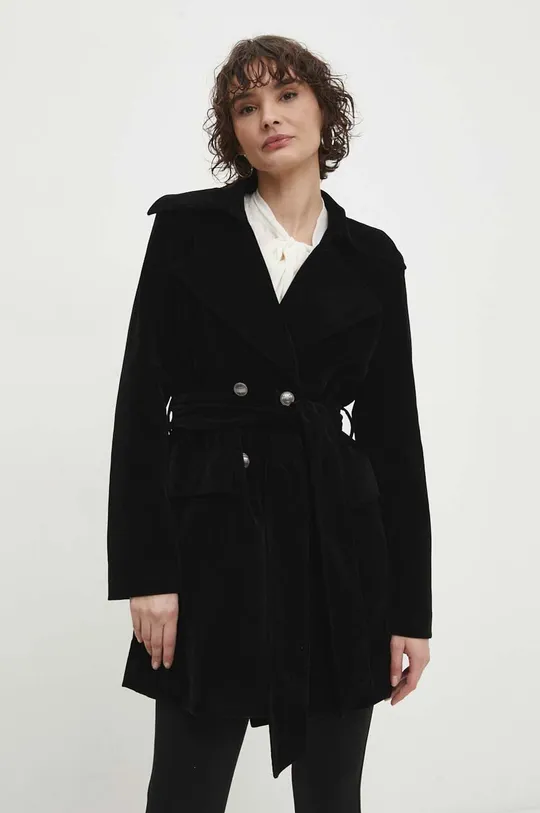 чорний Велюрова куртка Answear Lab Жіночий