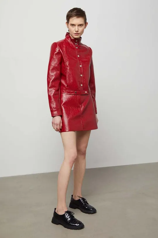 piros Answear Lab rövid kabát Női