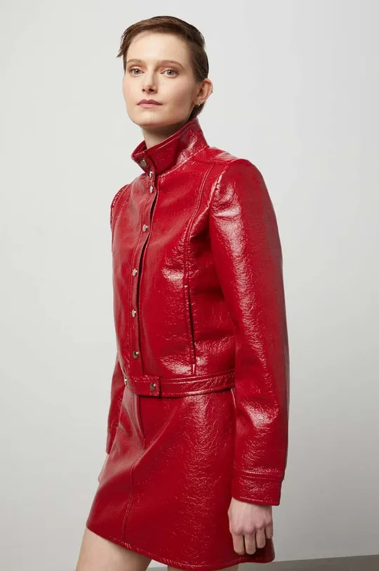 Answear Lab rövid kabát piros