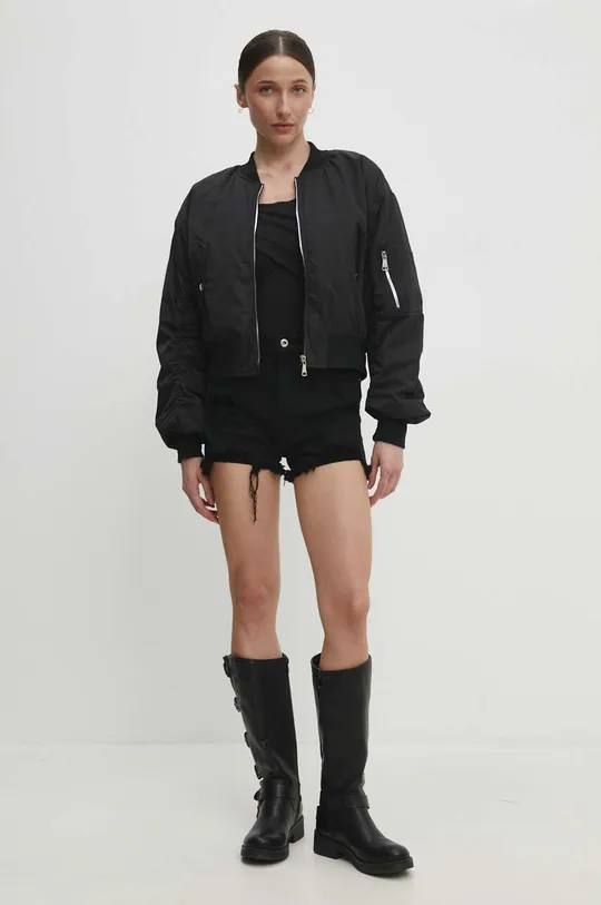 Куртка-бомбер Answear Lab чорний