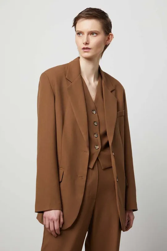 коричневий Піджак Answear Lab Жіночий
