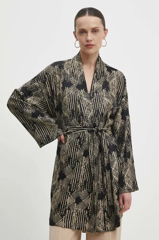 czarny Answear Lab kimono Damski