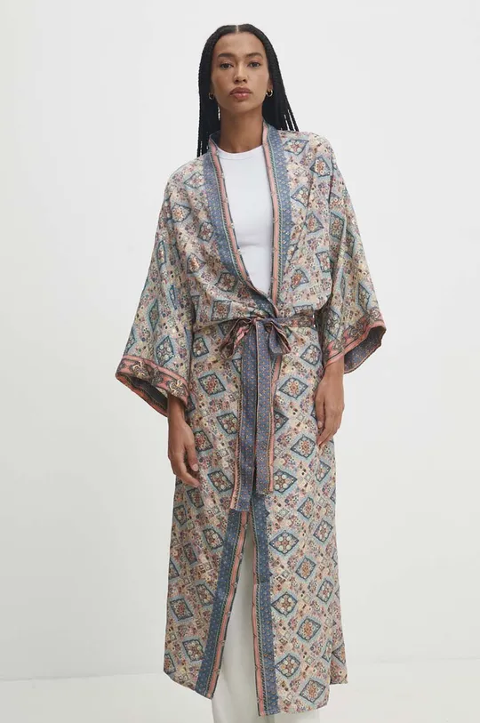 modra Kimono Answear Lab Ženski