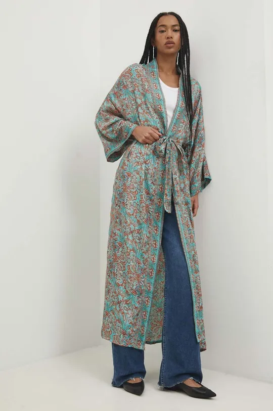zielony Answear Lab kimono Damski