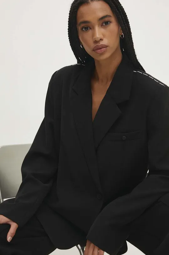 μαύρο Σακάκι Answear Lab Γυναικεία