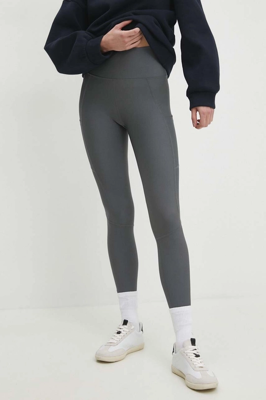 szürke Answear Lab legging Női