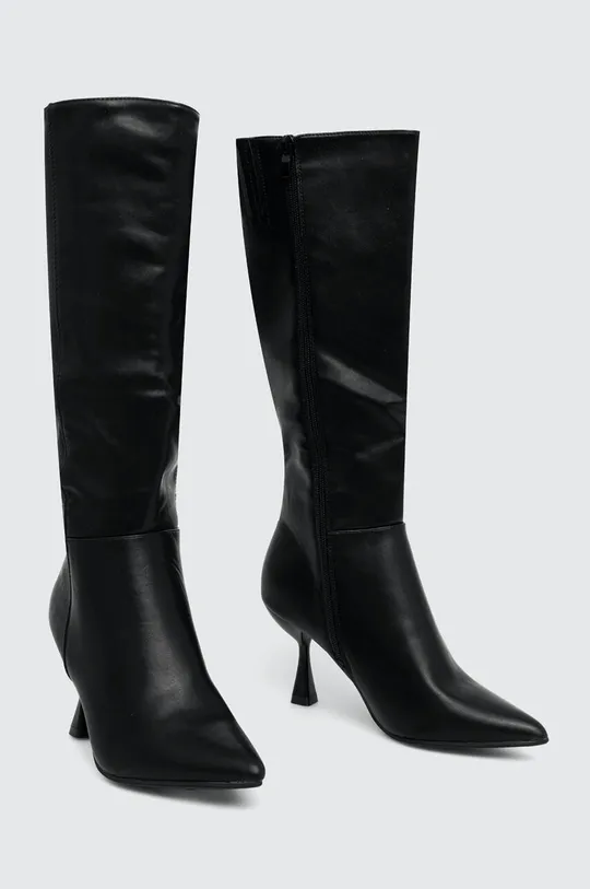 Elegantni škornji Answear Lab črna
